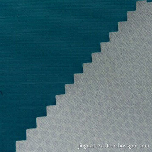 polyester pongee jacquard dobby fabric breathable coating filmed,used for ski suit outdoor